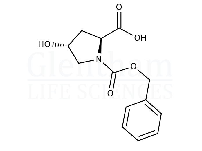 Structure for  Z-Hyp-OH    (13504-85-3)