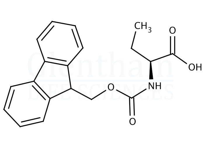 Structure for Fmoc-Abu-OH (135112-27-5)