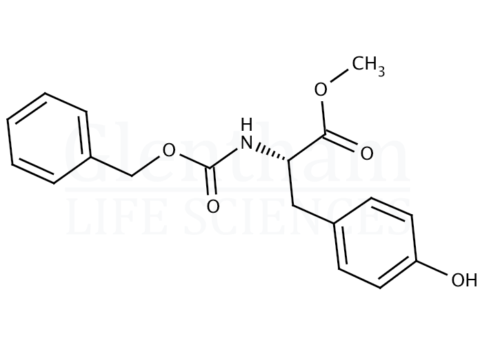 Z-L-Tyrosine methyl ester Structure