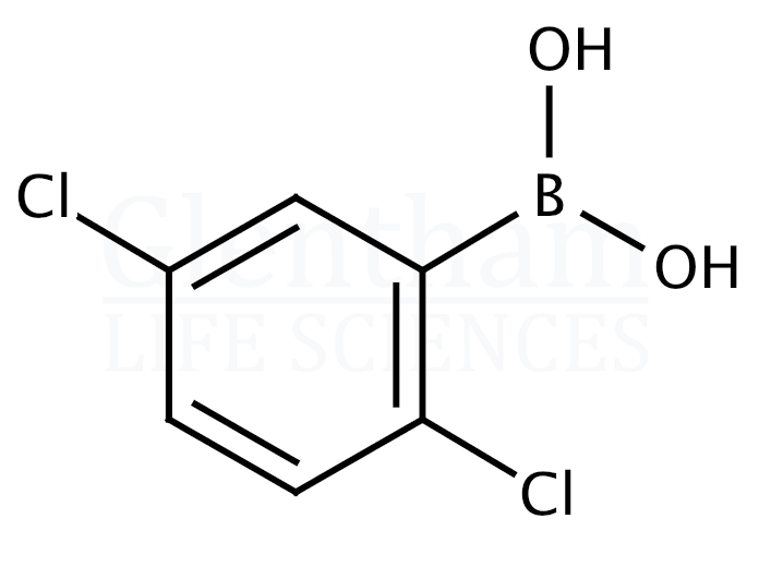 2,5-Dichlorophenylboronic acid Structure