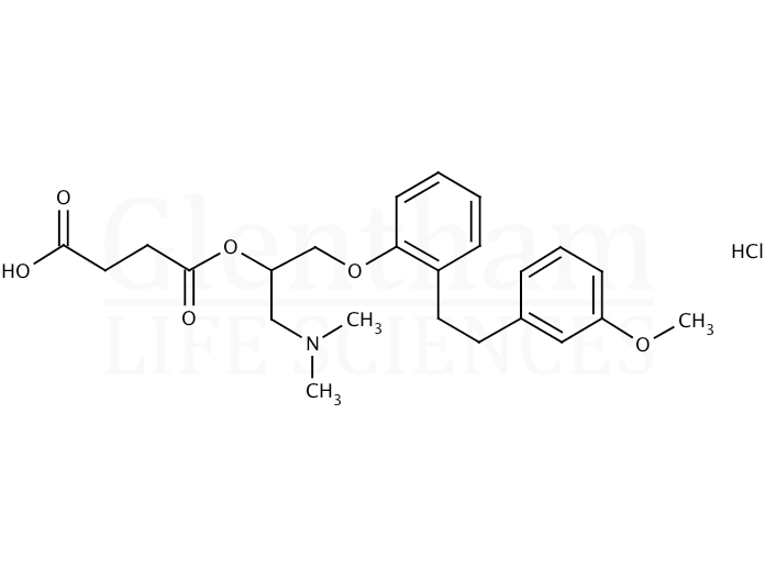 Sarpogrelate hydrochloride Structure