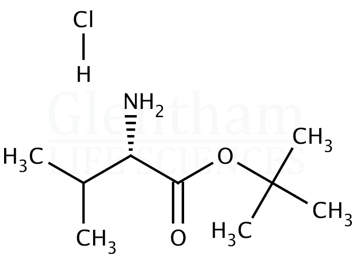 L-Valine tert-butyl ester hydrochloride Structure