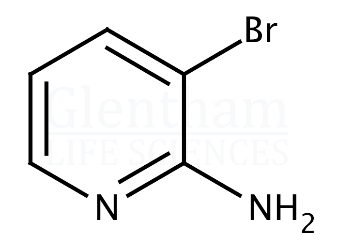 2-Amino-3-bromopyridine Structure