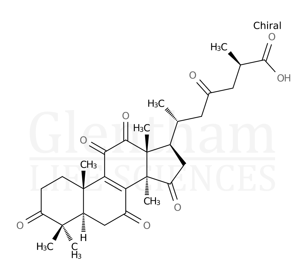 Structure for Ganosporeric acid A