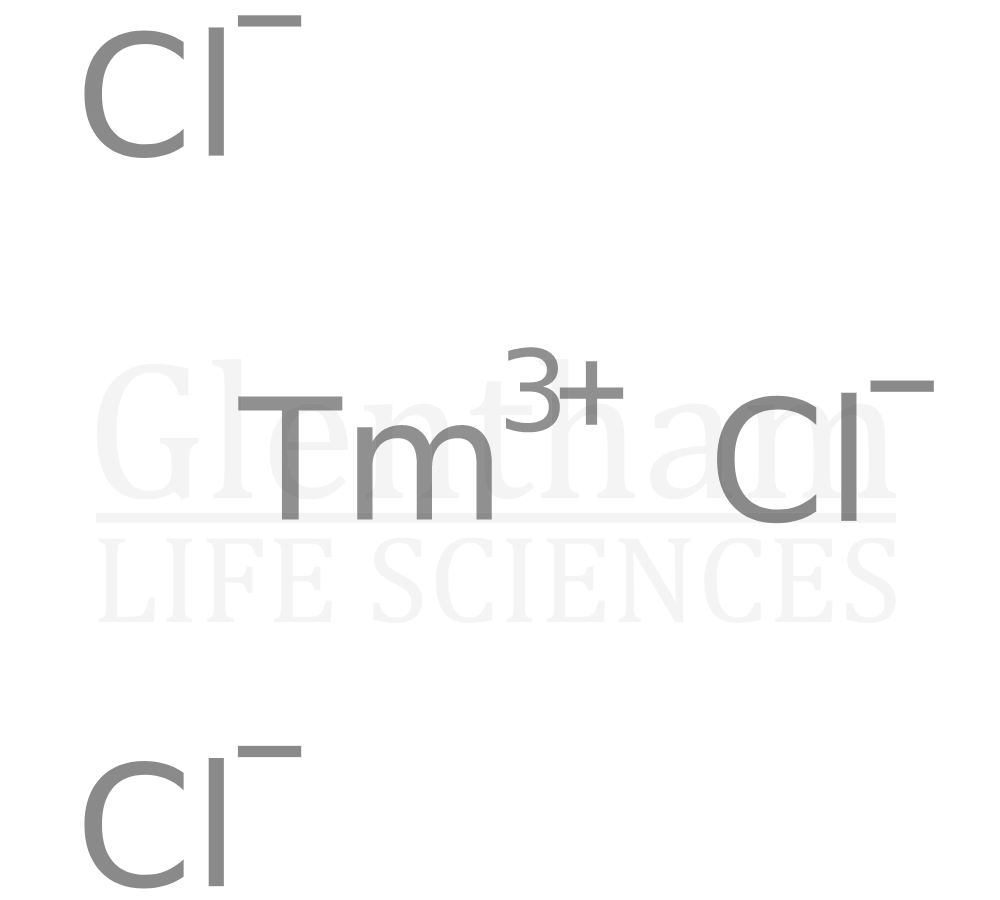 Structure for  Thulium(III) chloride hydrate  (13537-18-3)