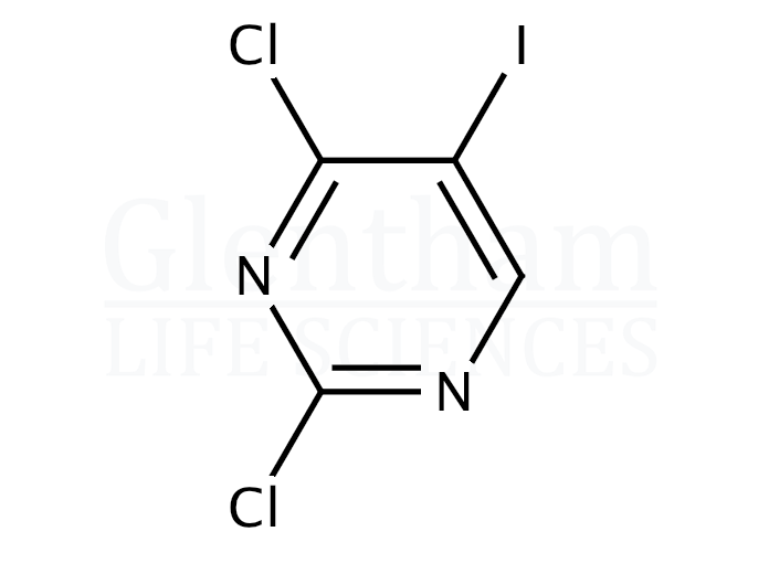 2,4-Dichloro-5-iodopyrimidine Structure