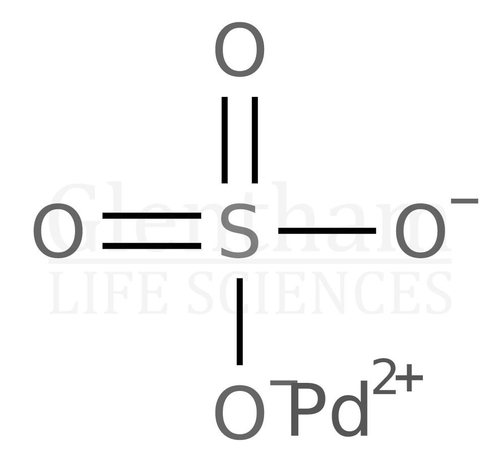 Structure for Palladium(II) sulfate solution