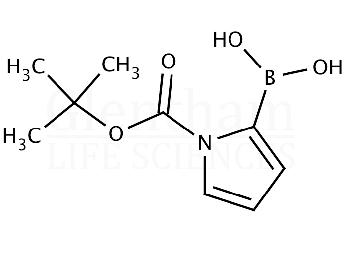 Large structure for  BOC-Pyrrole-2-boronic acid  (135884-31-0)