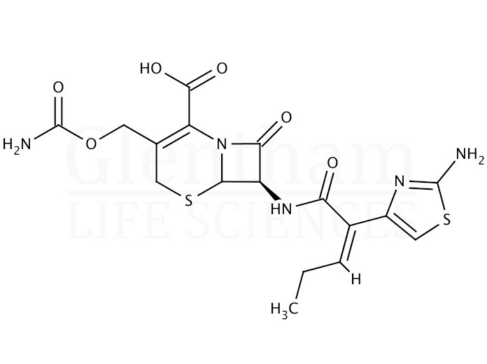 Structure for Cefcapene (135889-00-8)