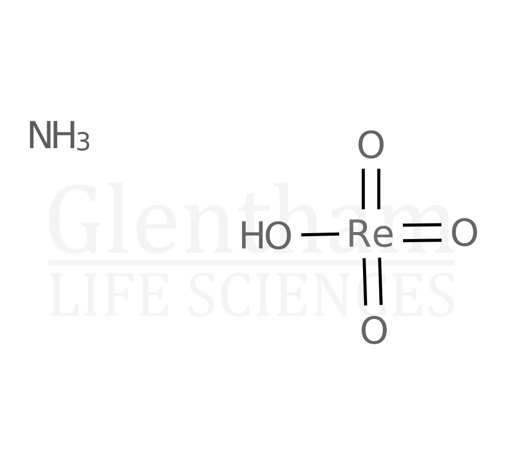 Structure for  Ammonium perrhenate, 99.9%  (13598-65-7)