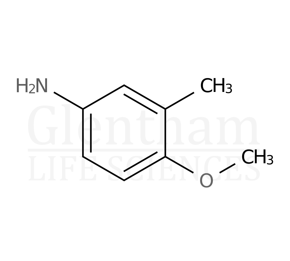4-Methoxy-3-methylaniline Structure