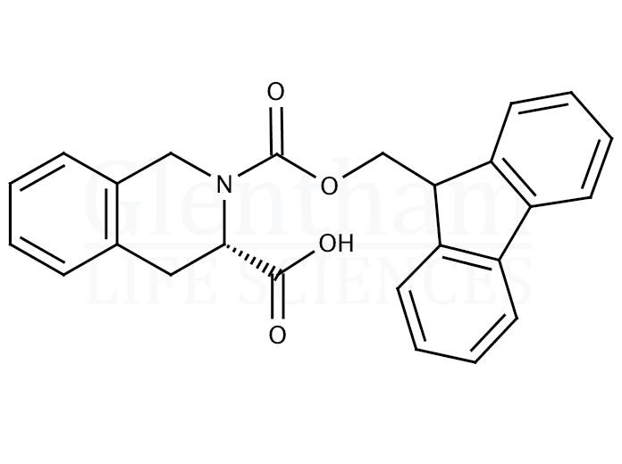 Structure for  Fmoc-Tic-OH    (136030-33-6)