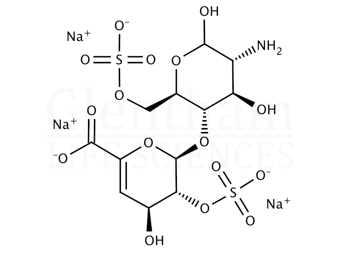 Structure for Heparin disaccharide I-H sodium salt