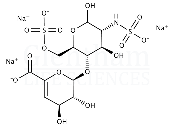 Heparin disaccharide II-S sodium salt Structure