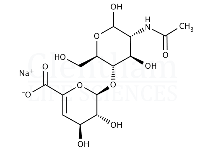 Structure for Heparin disaccharide IV-A sodium salt