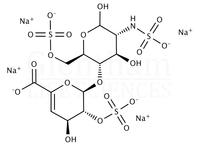 Structure for Heparin disaccharide I-S sodium salt