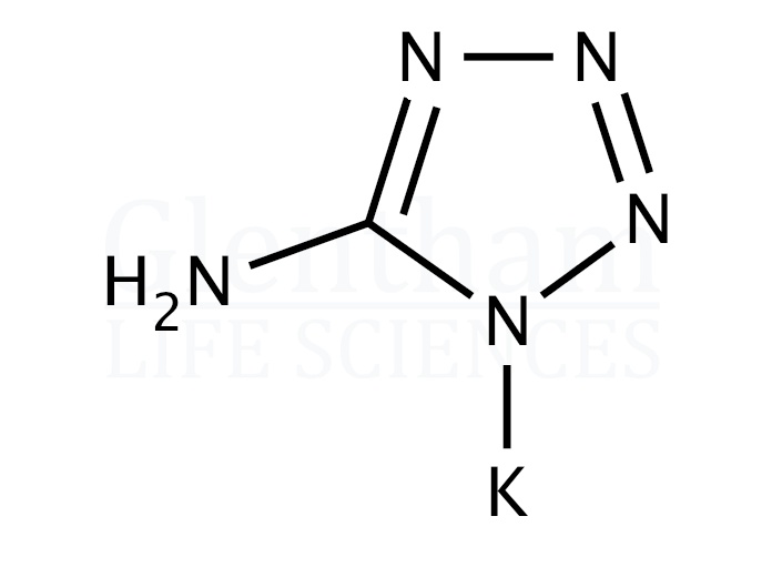 Structure for 5-Amino-1(H)-tetrazole potassium salt