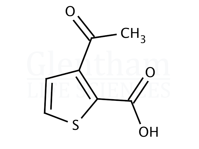 3-Acetylthiophene-2-carboxylic acid Structure