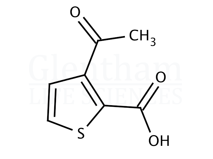 Structure for 3-Acetylthiophene-2-carboxylic acid