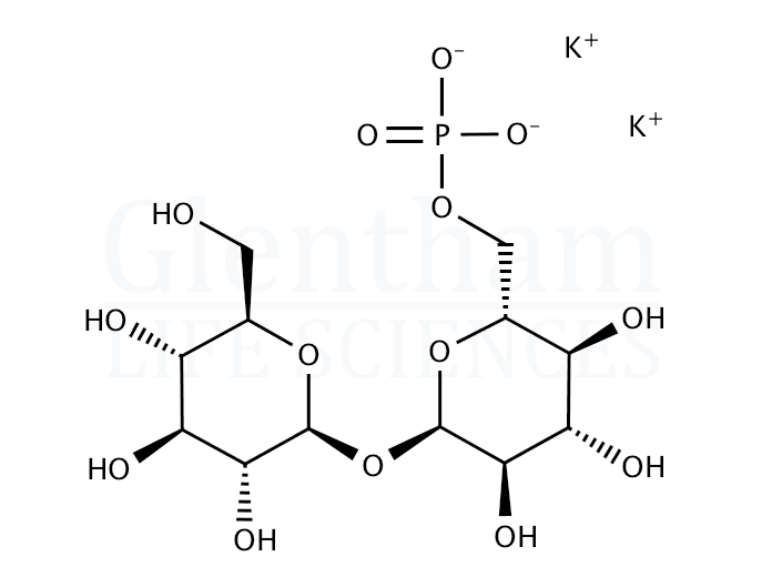 Trehalose 6-phosphate dipotassium salt Structure