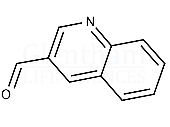 Structure for 3-Quinolinecarboxaldehyde