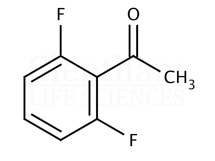 2'',6''-Difluoroacetophenone Structure