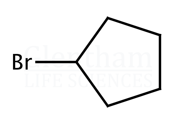 Structure for Cyclopentyl bromide