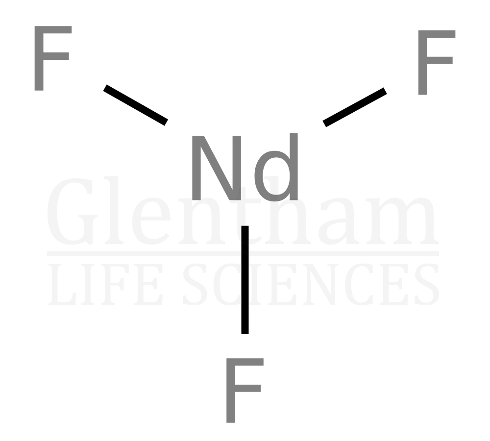 Neodymium fluoride, anhydrous, 99.9% Structure