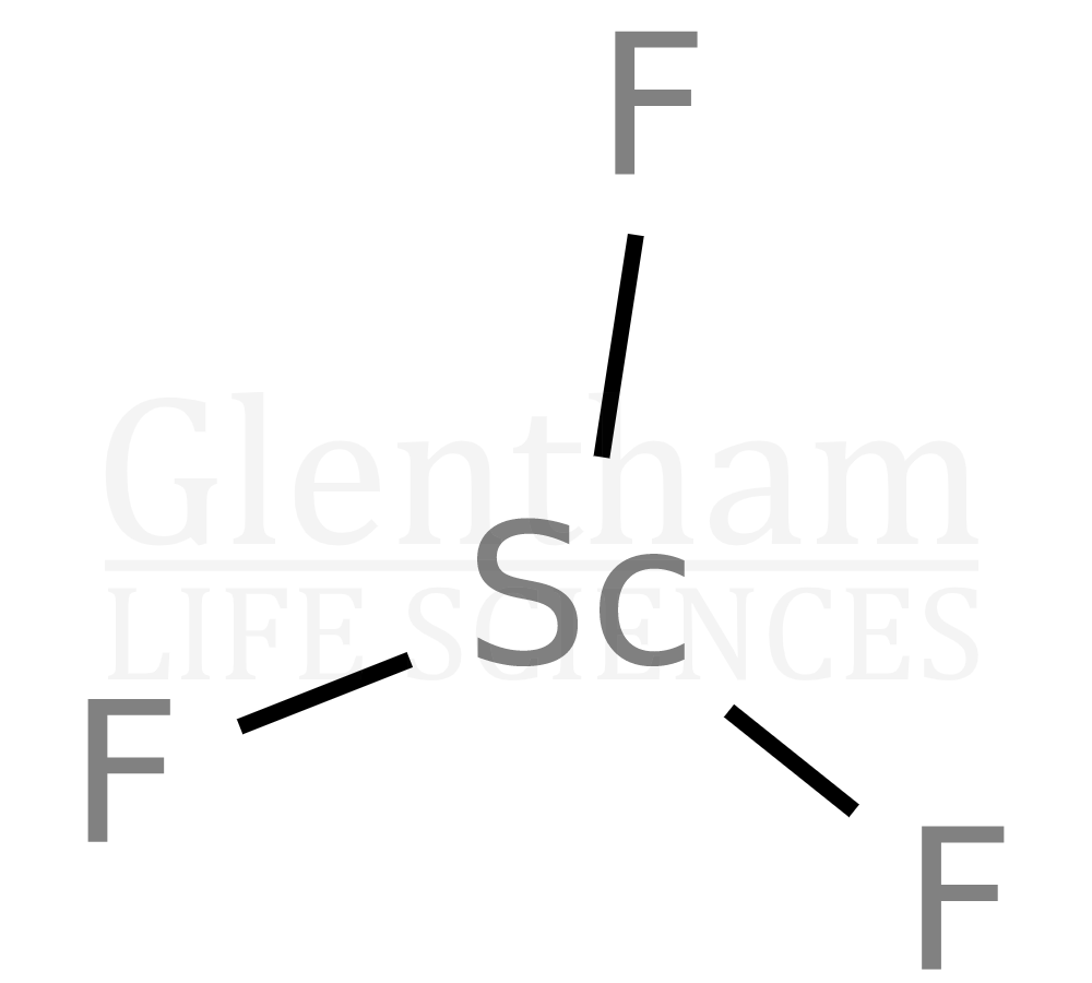 Structure for Scandium fluoride, 99.999% (13709-47-2)