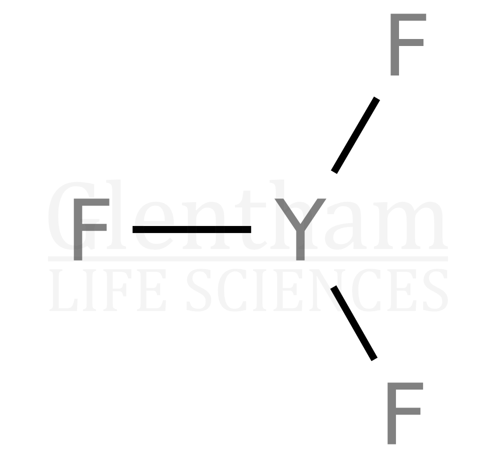 Structure for  Yttrium fluoride, anhydrous, 99.9%  (13709-49-4)