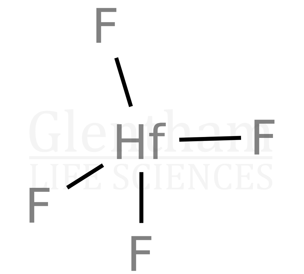 Structure for Hafnium fluoride