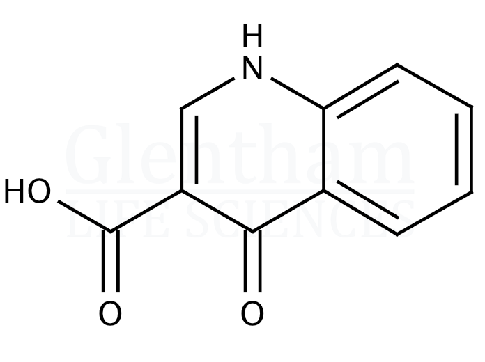 4-Oxo-1,4-dihydroquinoline-3-carboxylic acid Structure