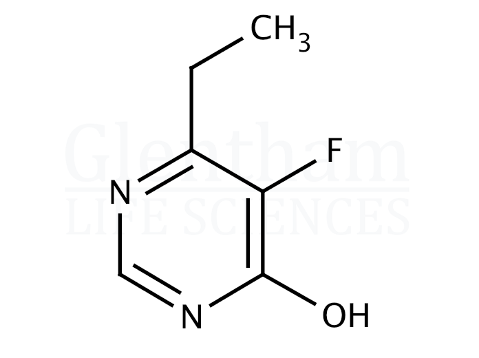 4-Ethyl-5-fluoro-6-hydroxypyrimidine Structure
