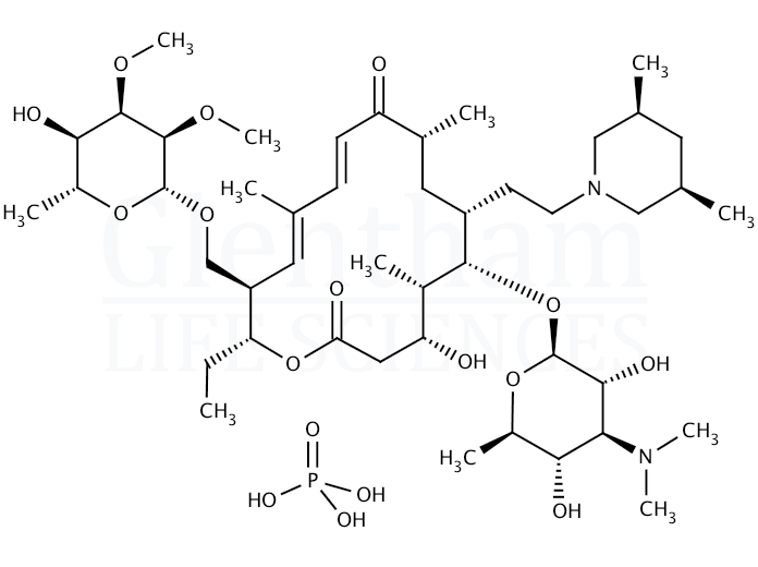 Structure for Tilmicosin phosphate salt