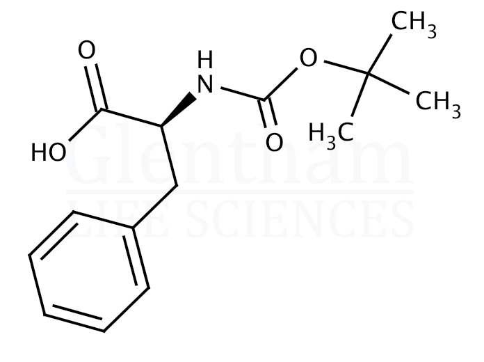 Structure for Boc-Phe-OH