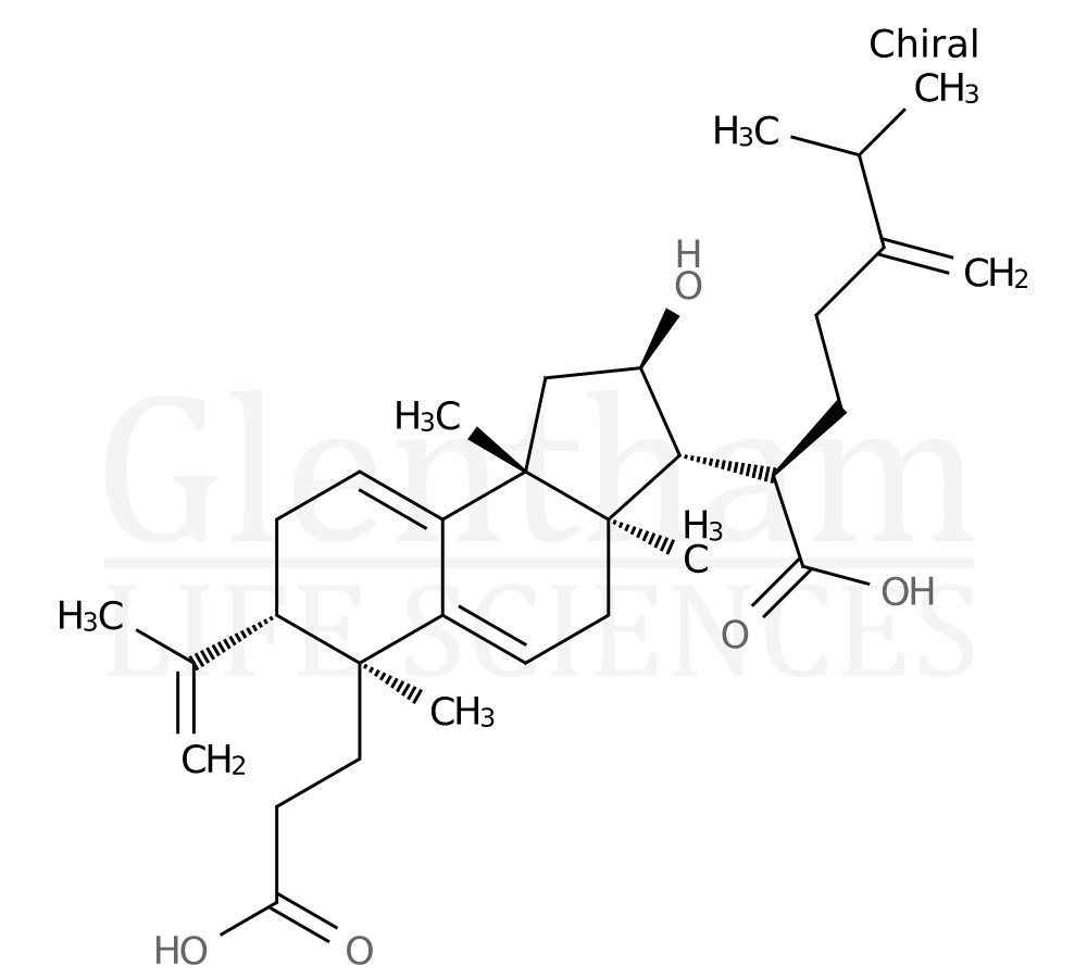 Poricoic acid A Structure