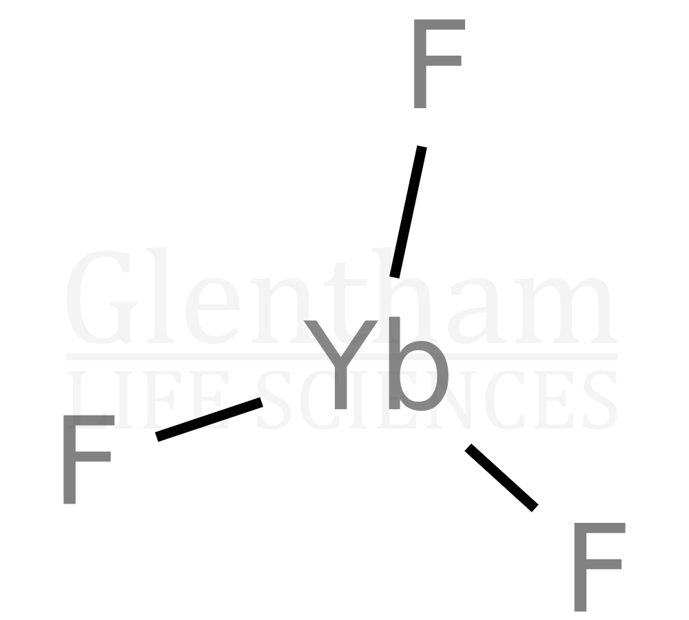 Ytterbium fluoride, 99.99% Structure