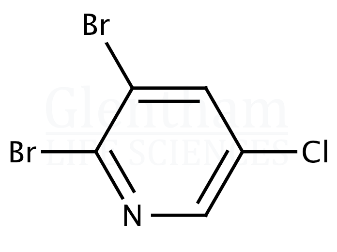 5-Chloro-2,3-dibromopyridine Structure