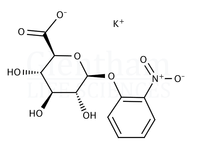 2-Nitrophenyl β-D-Glucuronide Structure