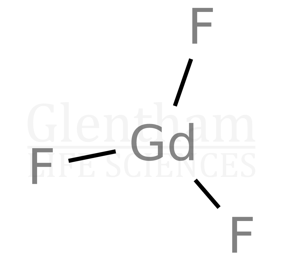 Gadolinium fluoride anhydrous, 99.999% Structure