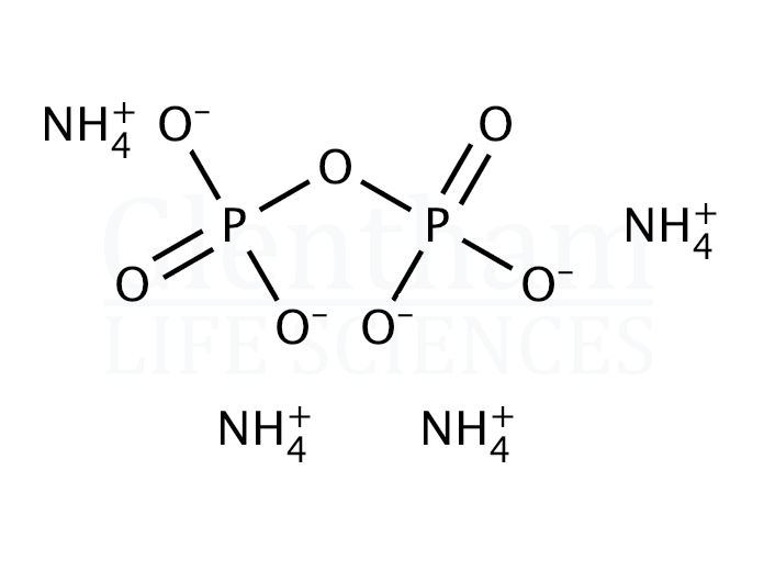Ammonium trihydrogen diphosphate Structure
