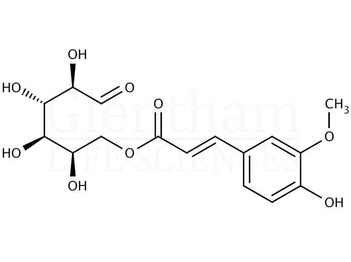 6-O-Feruloylglucose Structure