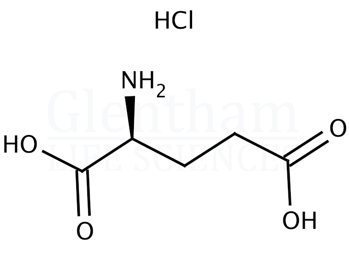 Structure for L-Glutamic acid hydrochloride