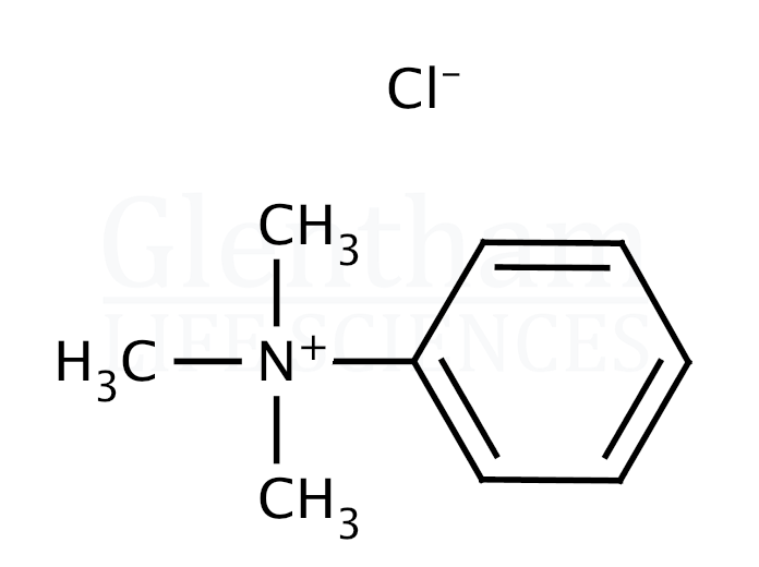 Structure for Phenyltrimethylammonium chloride