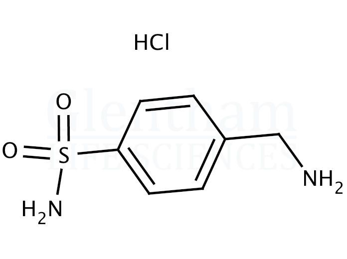 Large structure for  4-Aminomethylbenzenesulfonamide hydrochloride  (138-37-4)