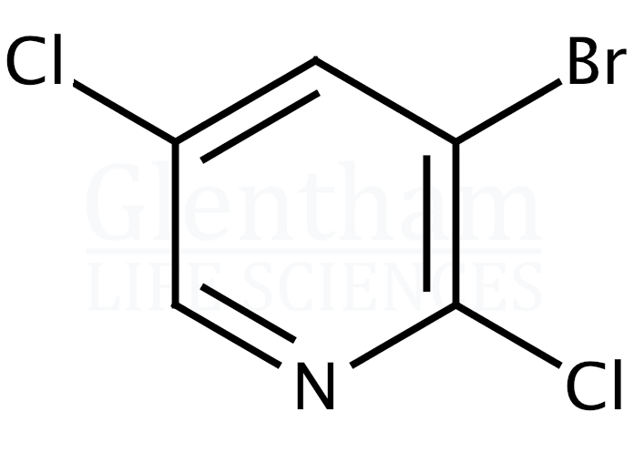 3-Bromo-2,5-dichloropyridine Structure