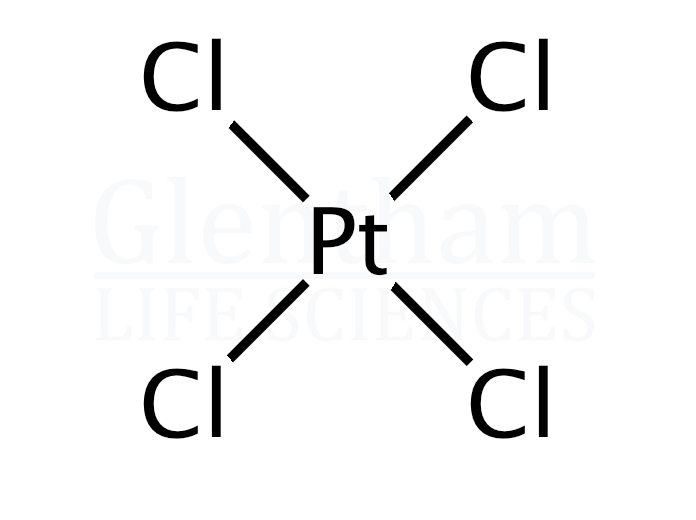 Structure for Ammonium tetrachloroplatinate(II); 99.9%