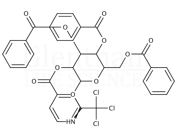 2,3,4,6-Tetra-O-benzoyl-α-D-galactopyranoside trichloroacetimidate Structure