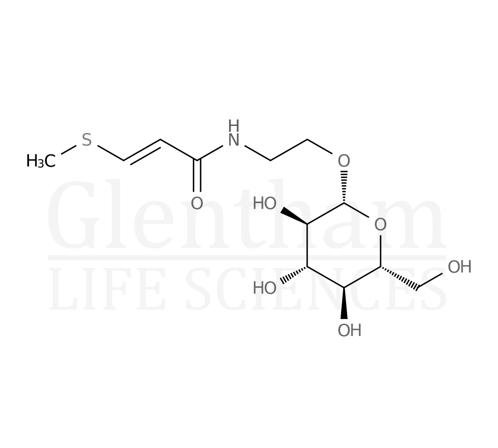 Structure for  Entadamide A glucoside  (138916-58-2)