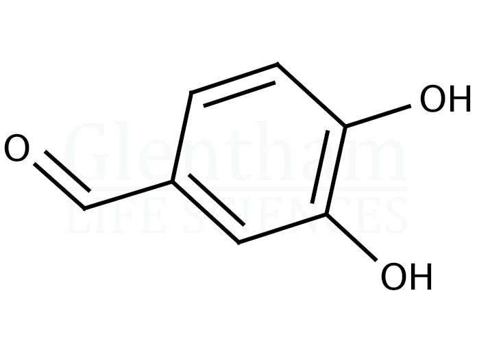 3,4-Dihydroxybenzaldehyde Structure